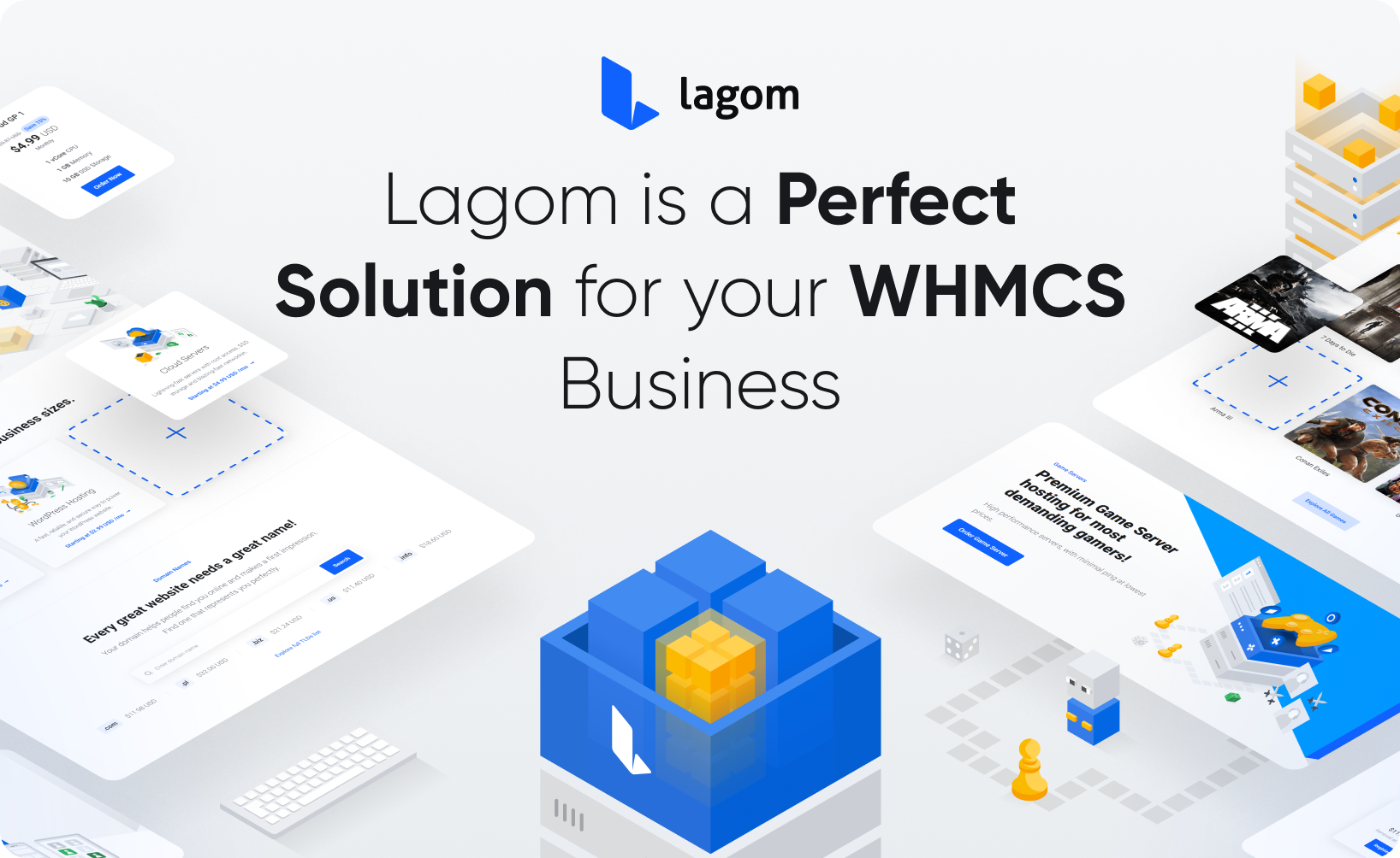 Lagom WHMCS 客户端主题 2.2.6最新版兼容WHMCS 8.10.1 简单、直观且完全响应的 WHMCS 主题-哈德森博客